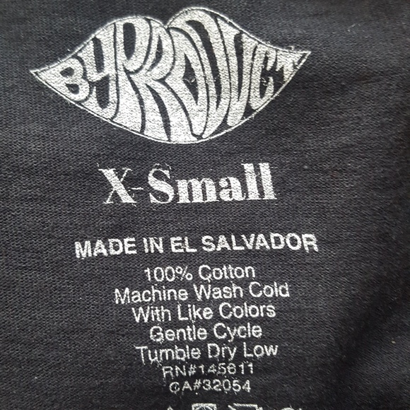 NWOT 90s INSPIRED "HOMIES" BLACK CROP TOP XS - Picture 4 of 4